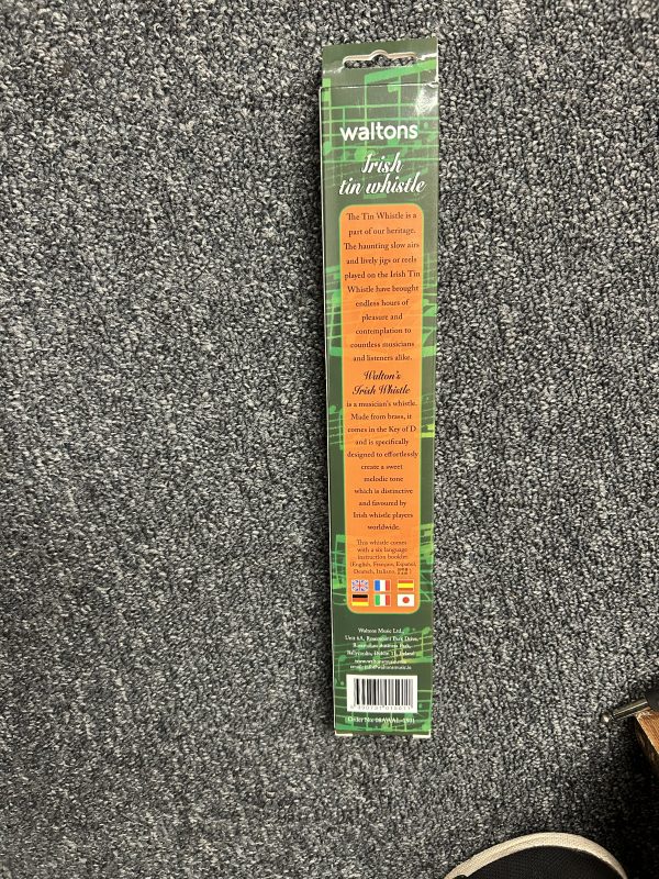 Walton’s Irish Tin Whistle - Key of D - Image 2