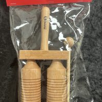 Mano Double Wood Block Guiro