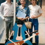 1979 Picture of Vic, Les and Nan Lillo