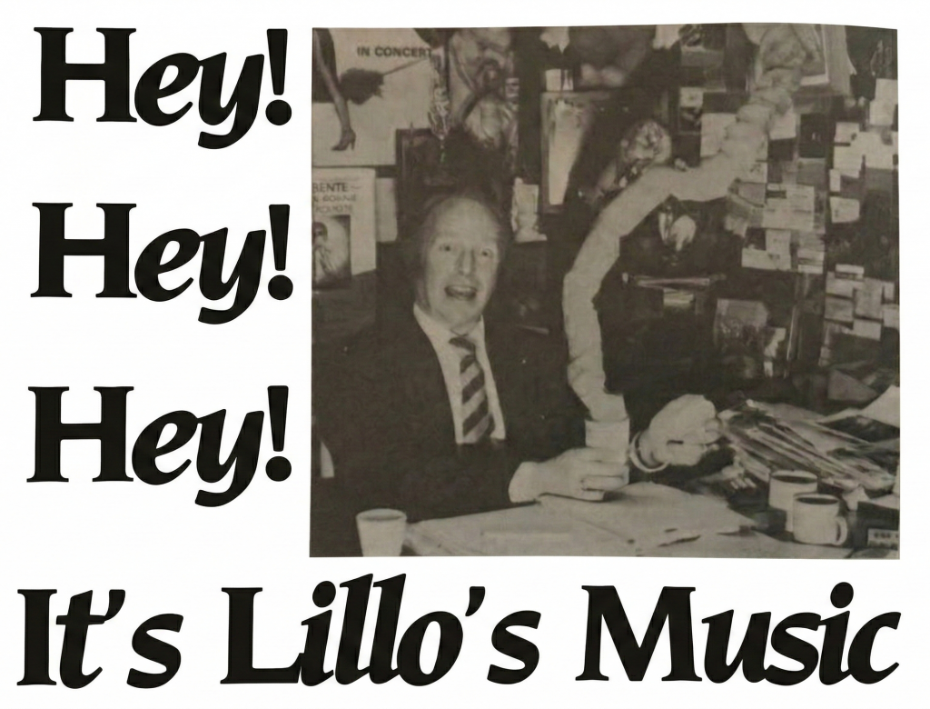 Vintage Newspaper Hey Hey Hey White Background