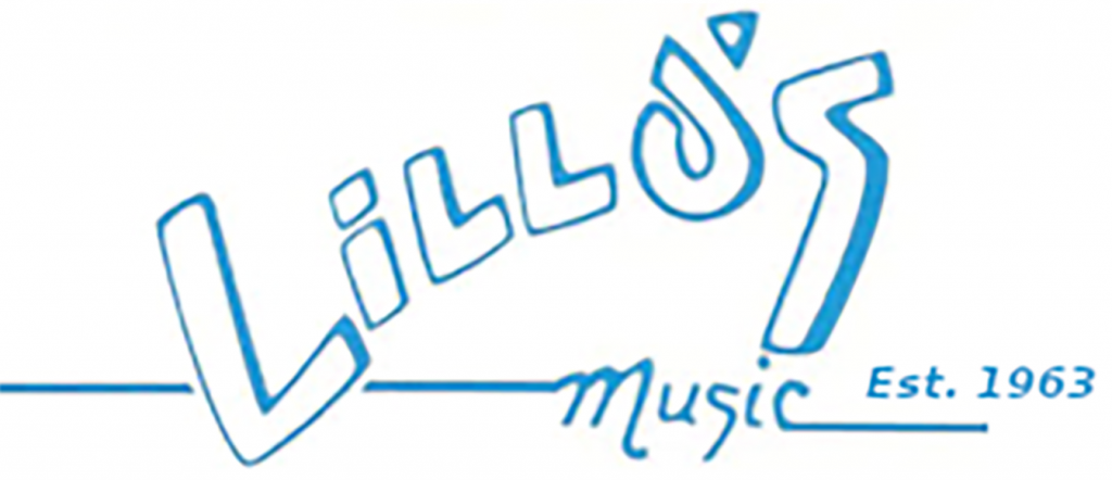 Lillo's Music Latest Logo - Blue